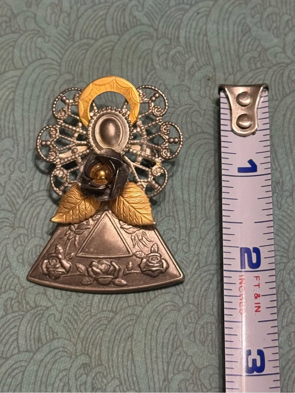 VINTAGE ANGEL BROOCH PIN